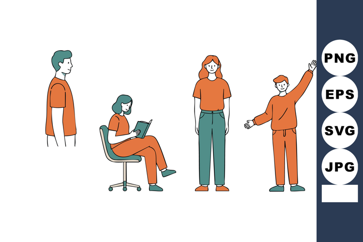 People Clipart Image 9