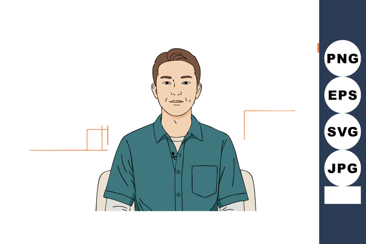 Hair Clipart Image 19