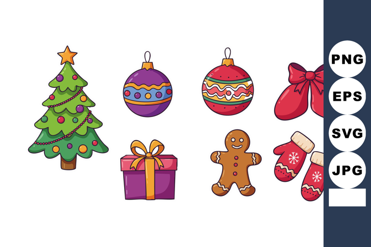 Christmas Ball Ornament Clipart Image 15