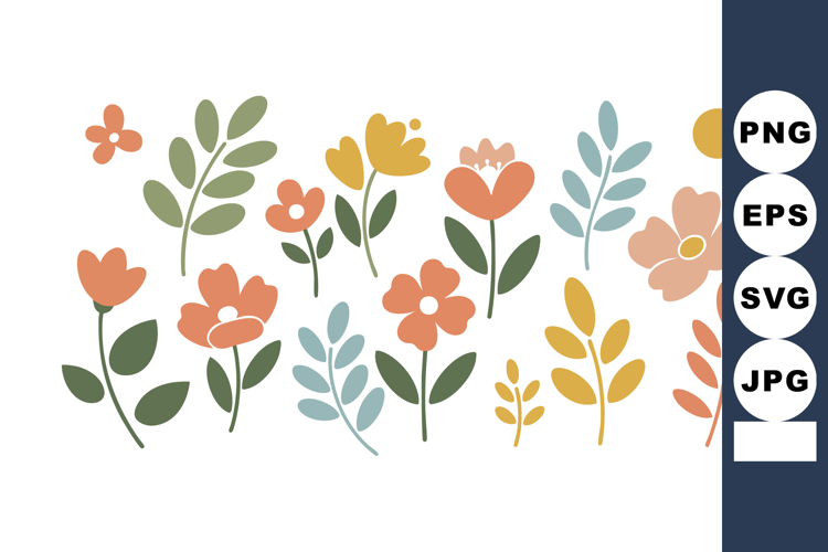 Flower Stem Clipart Image 23