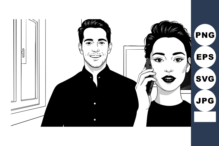Phone Clipart Image 21