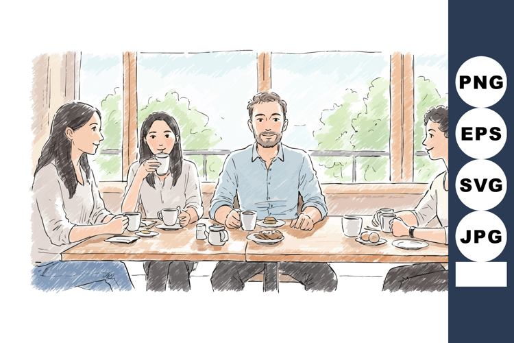 Cafe Clipart Image 23