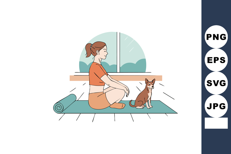 Yoga Clipart Image 7