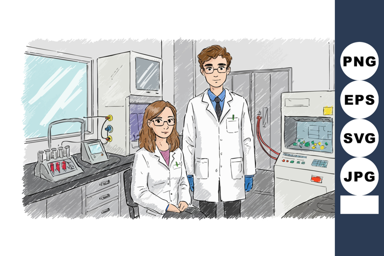 Laboratory Clipart Image 5