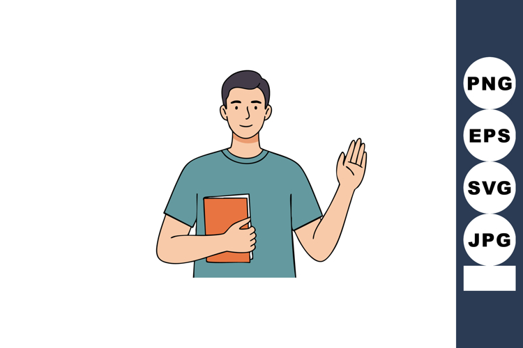 Hand Vector Image 15