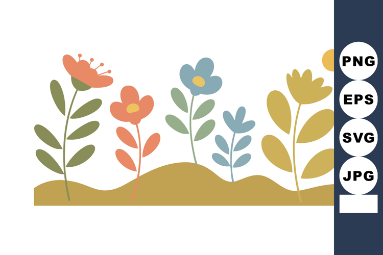 Flower Stem Clipart Image 24