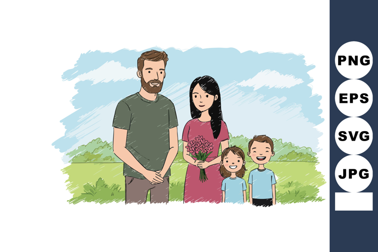 Family Clipart Image 11