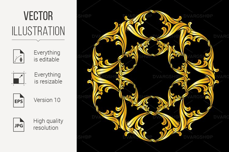 Black Gold Backgrounds Image 11