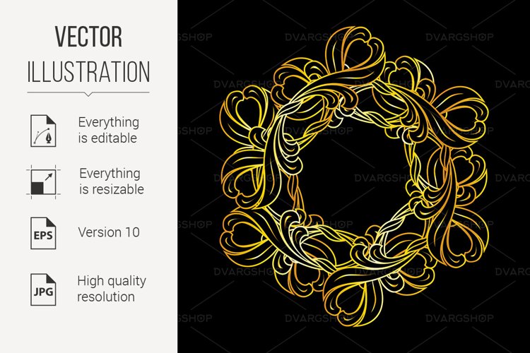 Black Gold Backgrounds Image 12