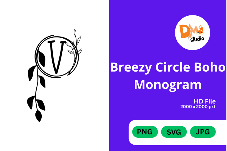Cricut Monogram Svg Image 6