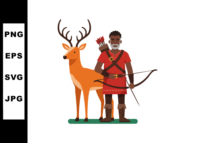 Hunter Clipart Image 2