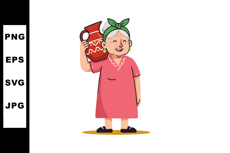 Grandmother Clipart Image 23