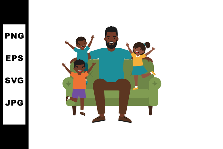 Happy Family Clipart Image 22