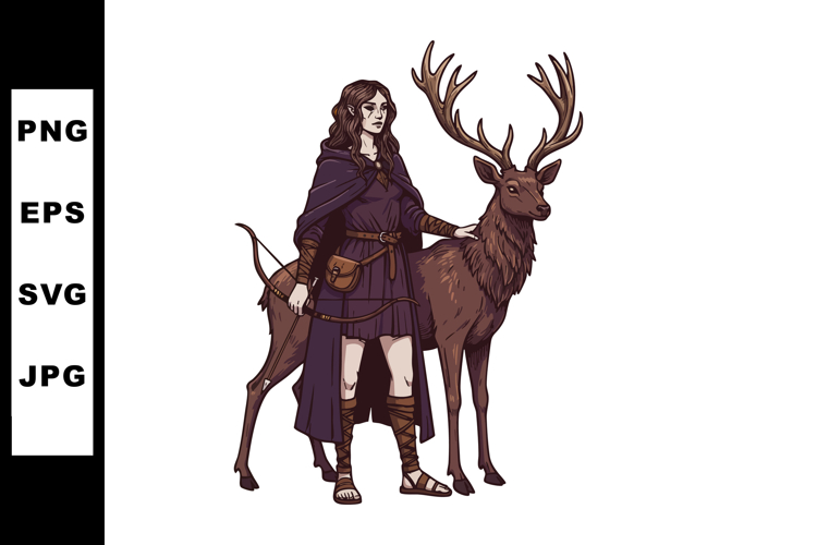Female Clipart Image 21