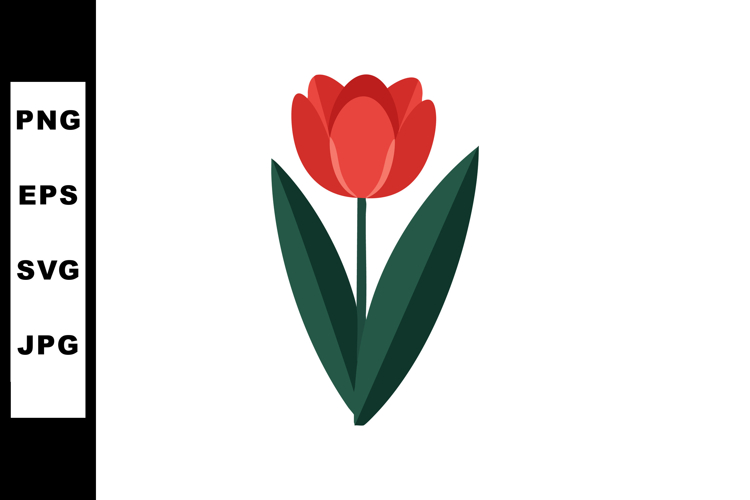 Simple Flower Clipart Image 23