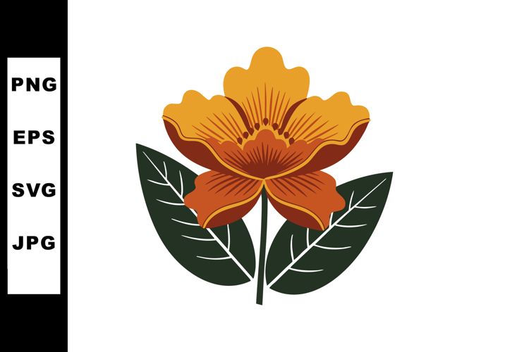 Flower Stem Clipart Image 18