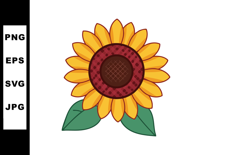 Sunflower Clipart Image 11