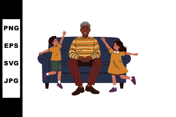 Happy Family Clipart Image 23