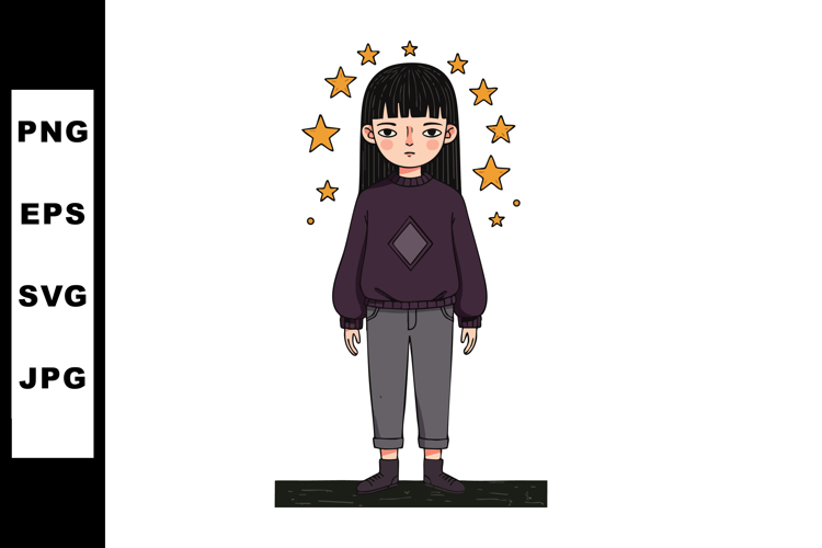 Hair Clipart Image 15