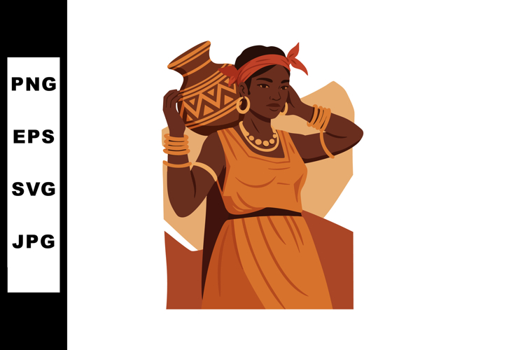 African Clipart Image 11