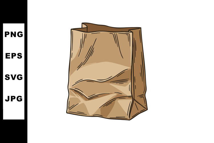 Paper Bag Clipart Image 2