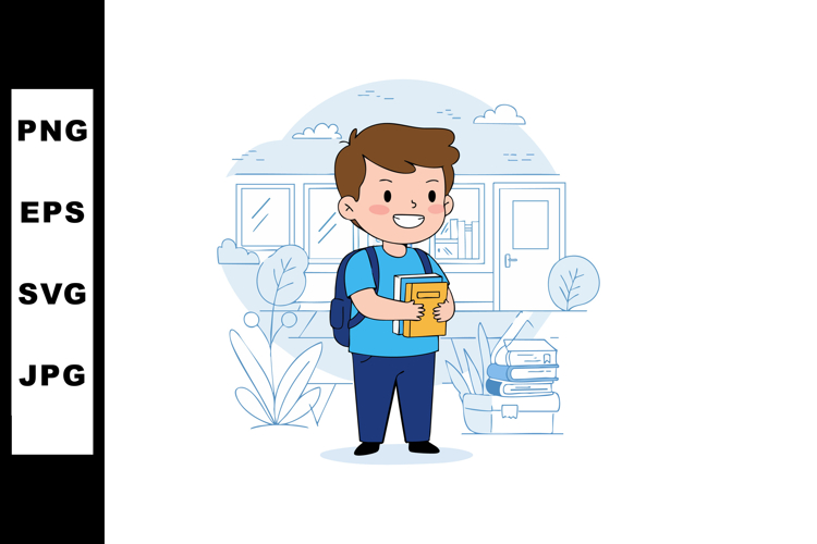 Backpack Clipart Image 7