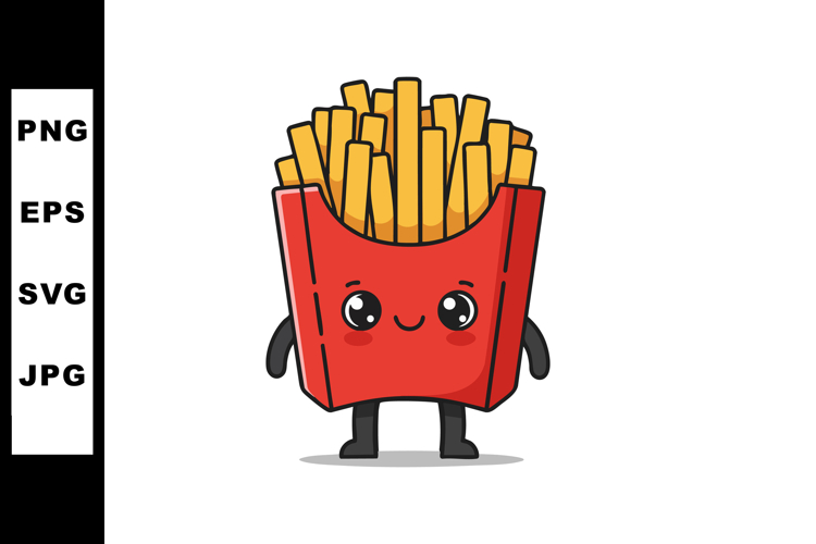 French Fries Clipart Image 6