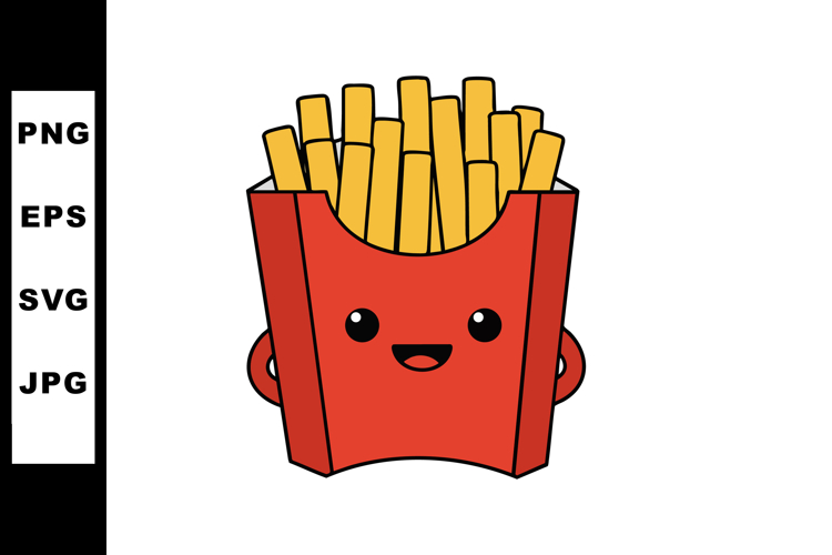 French Fries Clipart Image 7