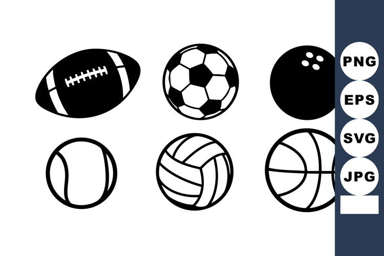 Sports Balls Clipart Image 23