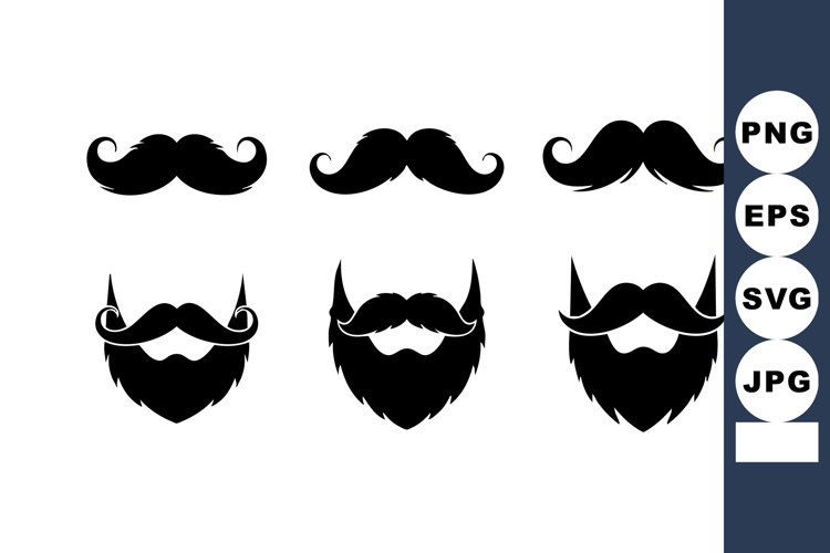 Beard Vector Image 4