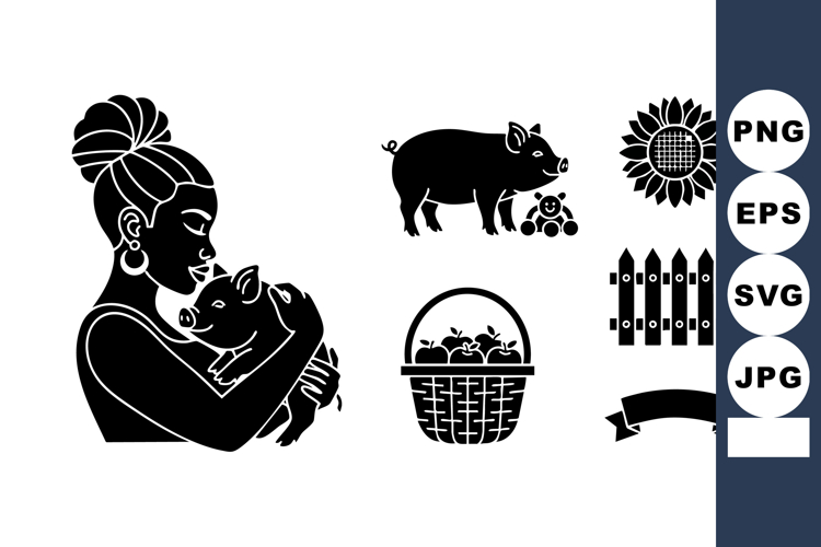 Pig Clipart Image 9