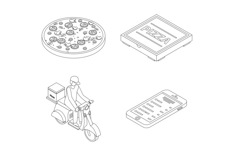 Pizza Vector Image 6