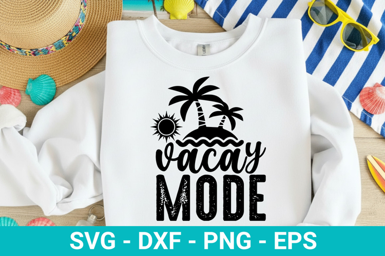 Vacay Mode - Summer SVG Design