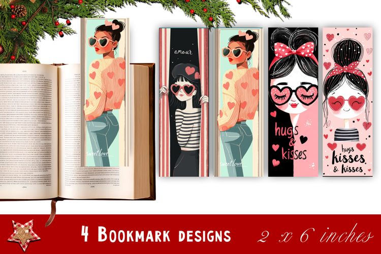Valentines day bookmark printable | Valentines Day Bookmark