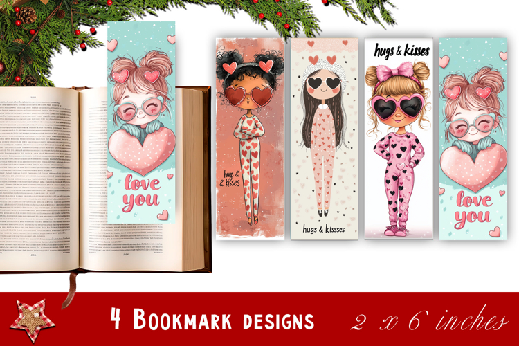 Valentines day bookmark printable | Valentines Day Bookmark