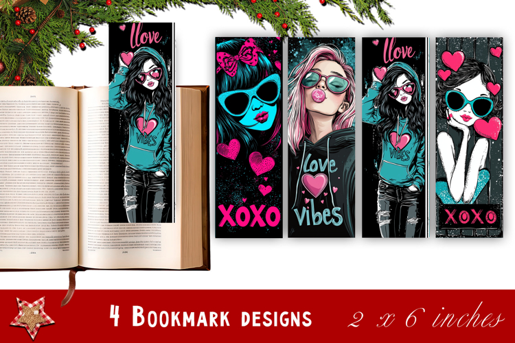 Valentines day bookmark printable | Valentines Day Bookmark