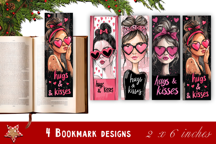 Valentines day bookmark printable | Valentines Day Bookmark