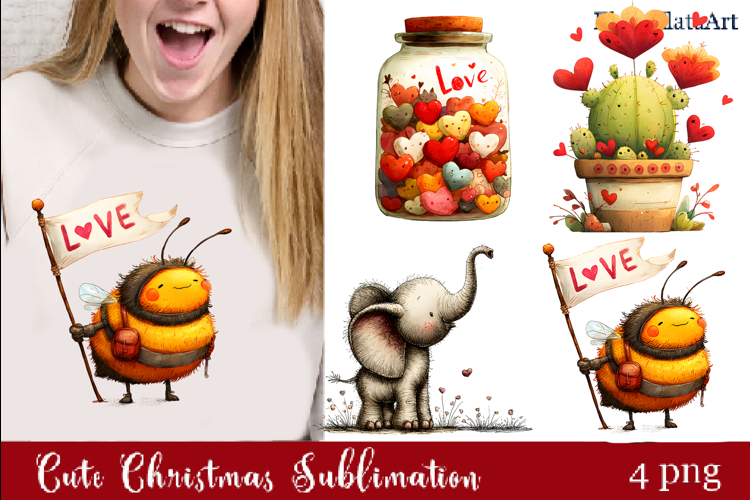 Heartfelt Moments Clipart, Happy Little Hearts