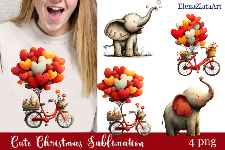 Heartfelt Moments Clipart, Happy Little Hearts