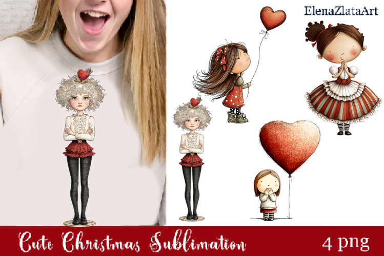 Heartfelt Moments Clipart, Happy Little Hearts