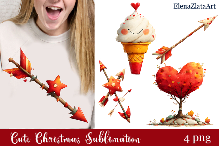 Heartfelt Moments Clipart, Happy Little Hearts