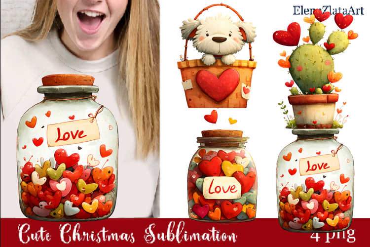 Heartfelt Moments Clipart, Happy Little Hearts