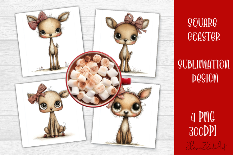 Valentines Day square coasters |love funny sublimation