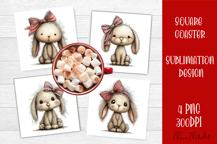 Valentines Day square coasters |love funny sublimation