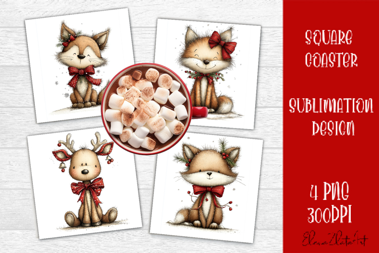 Valentines Day square coasters |love funny sublimation