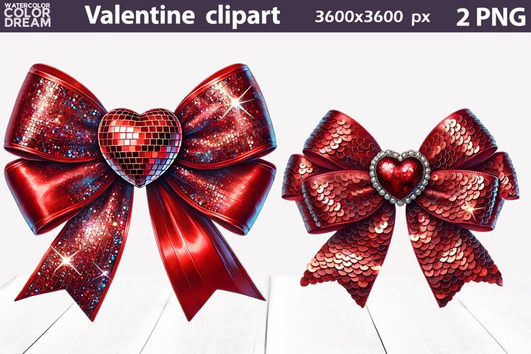 Red Bow Clipart Image 6