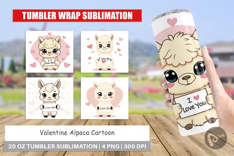 Alpaca Clipart Image 24