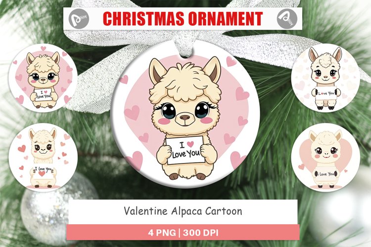 Alpaca Clipart Image 2