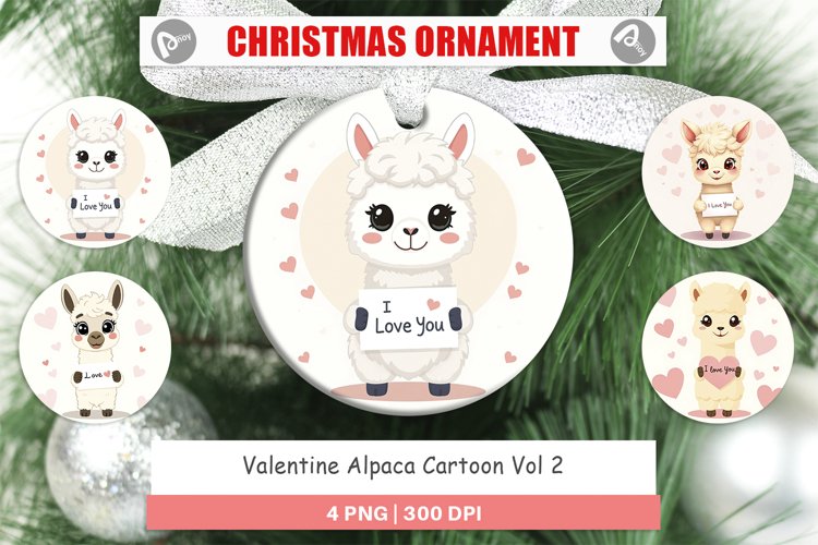Alpaca Clipart Image 19