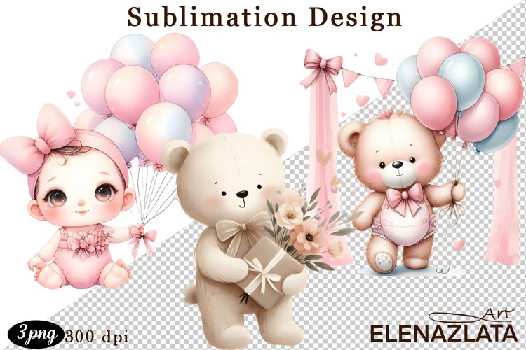 Baby Shower Clipart Image 4